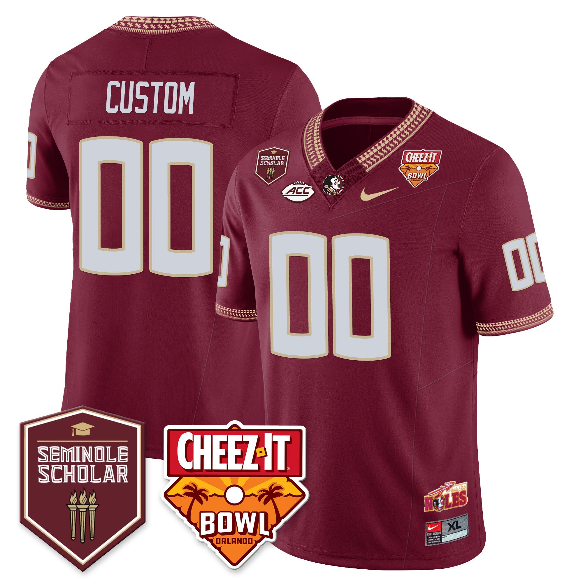 Youthâs Florida State Seminoles Football Vapor Jersey â All Stitched