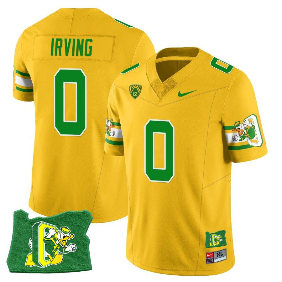 Menâs Oregon Ducks âMighty Oregonâ Throwback Football Stitched Jersey â Oregon State