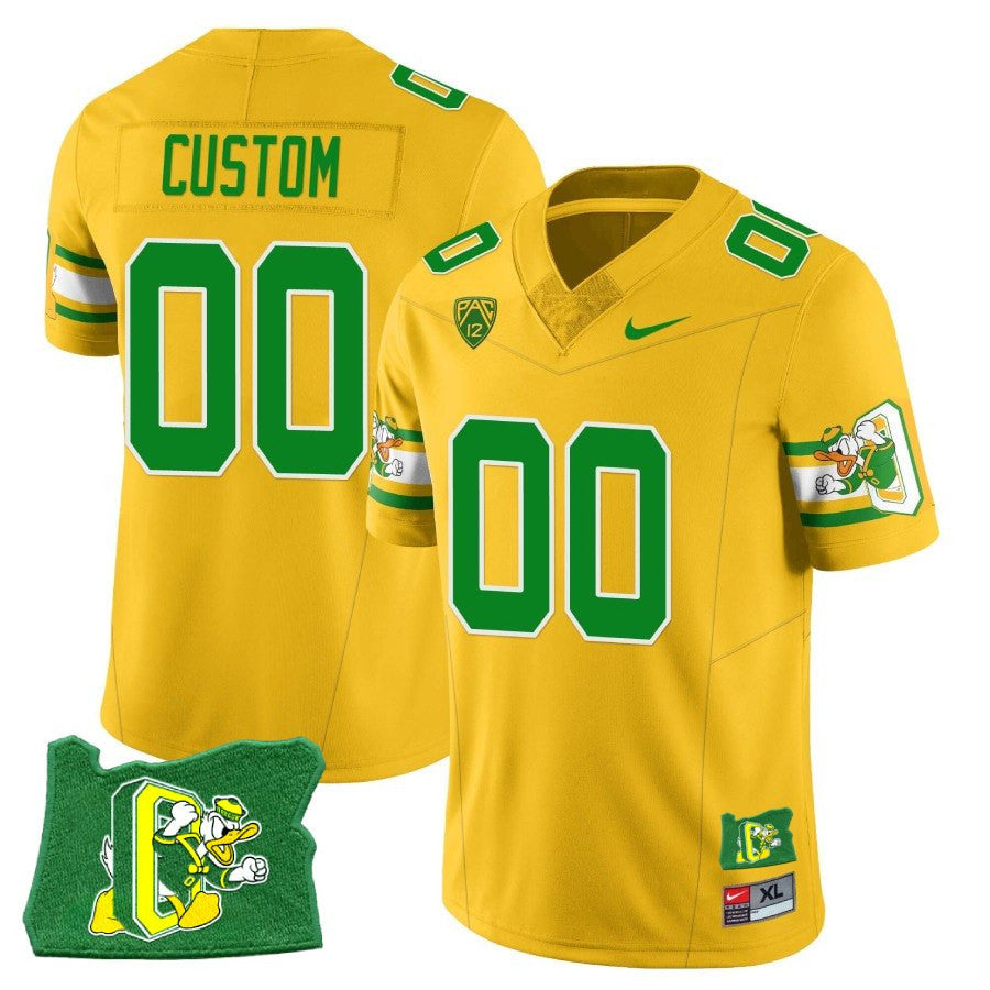 Womenâs Oregon Ducks âMighty Oregonâ Throwback Football Stitched Jersey â Oregon State