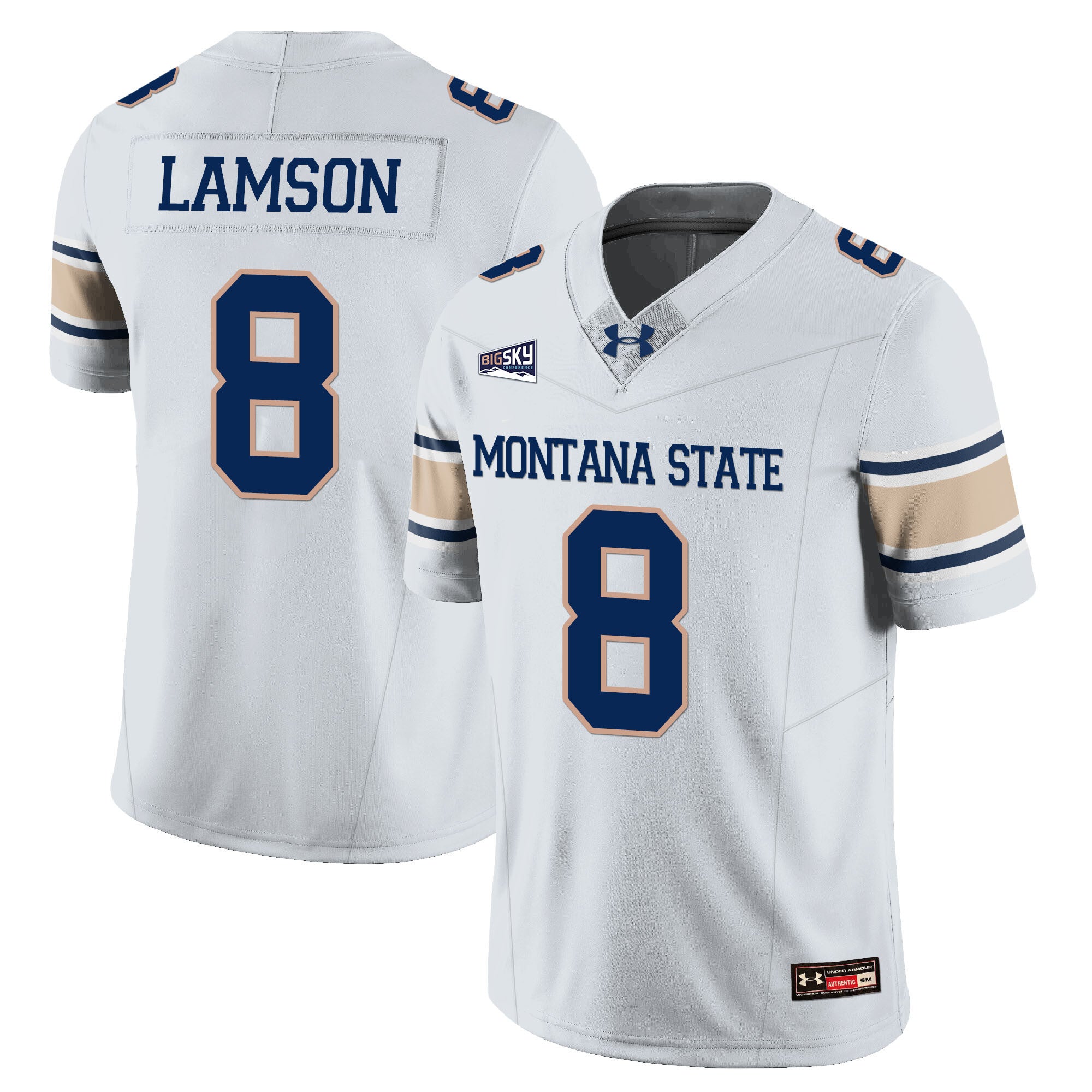 Men's Montana State Bobcat Football Jersey - All Stitched