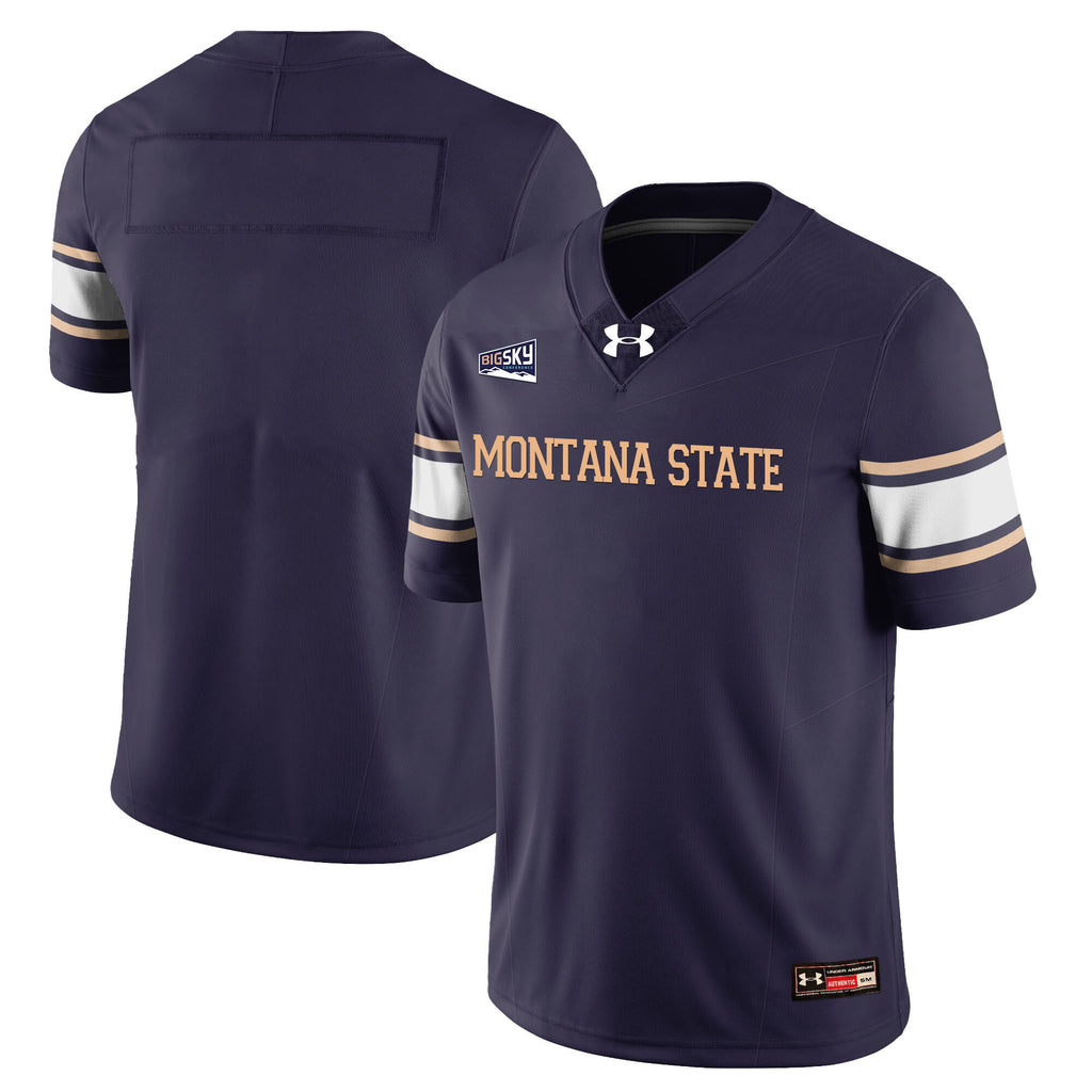Men's Montana State Bobcat Football Jersey - All Stitched