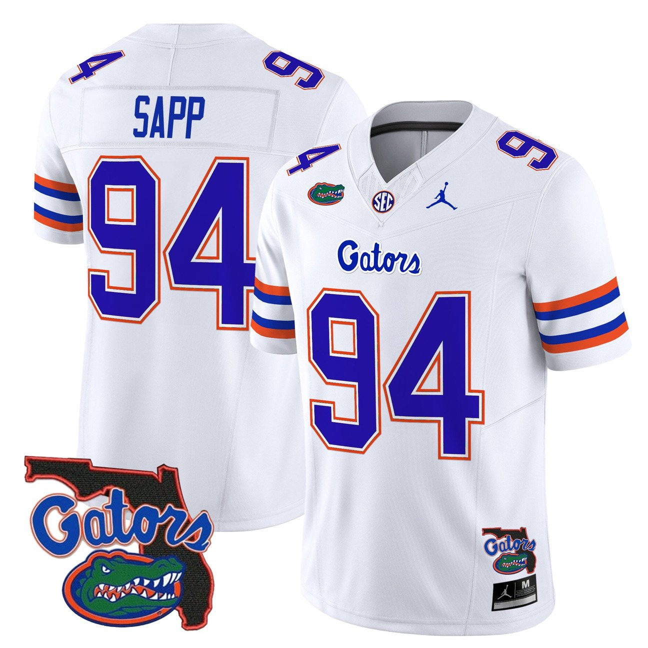Women's Florida Gators 2025 Florida Patch Vapor Limited Jersey - All Stitched