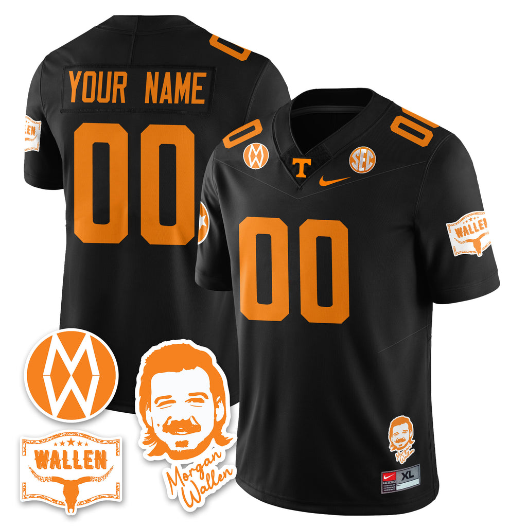 Women's Tennessee Volunteers Morgan Wallen 2025 Jersey - All Stitched