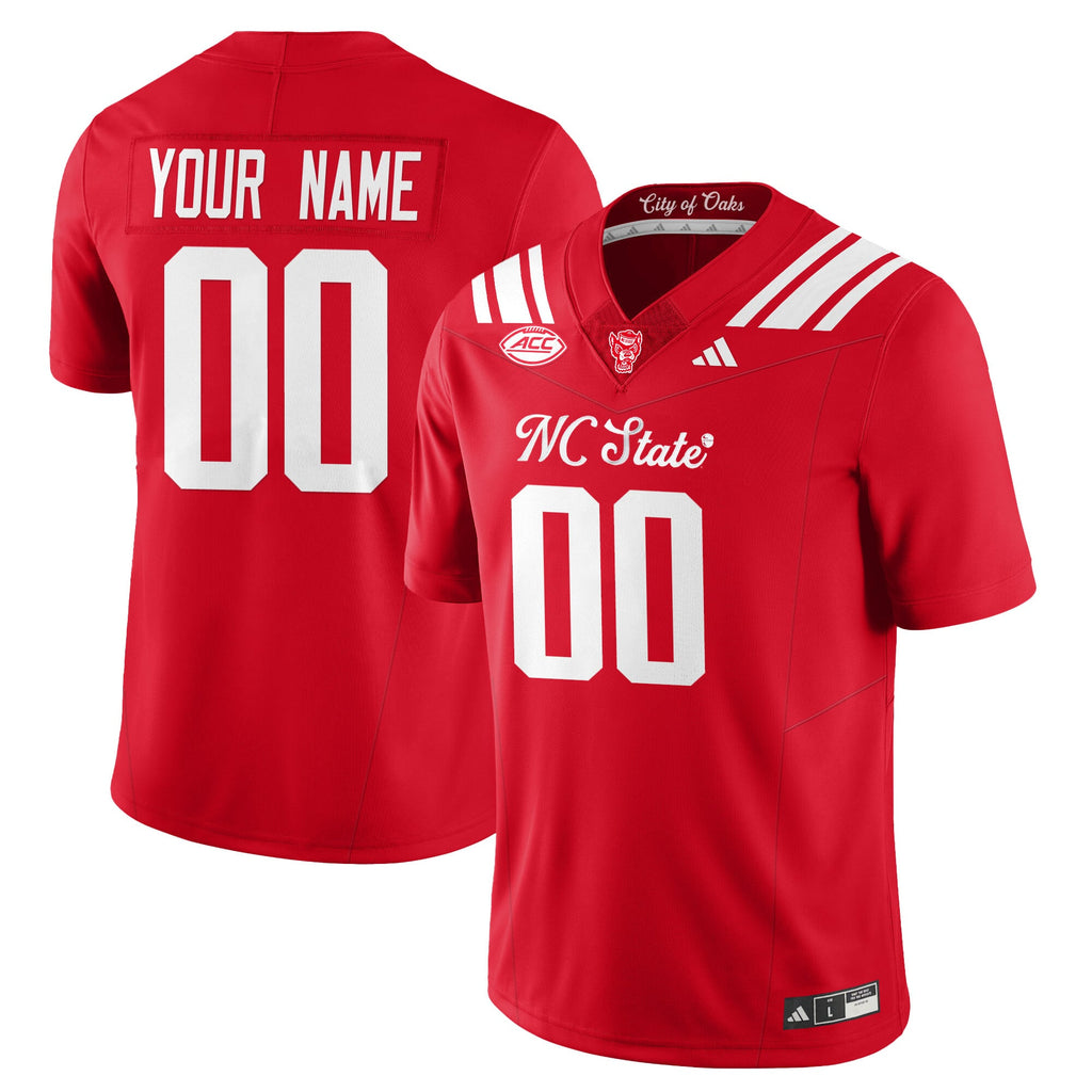 Men's NC State Wolfpack Football "City of Oaks" Jersey - All Stitched