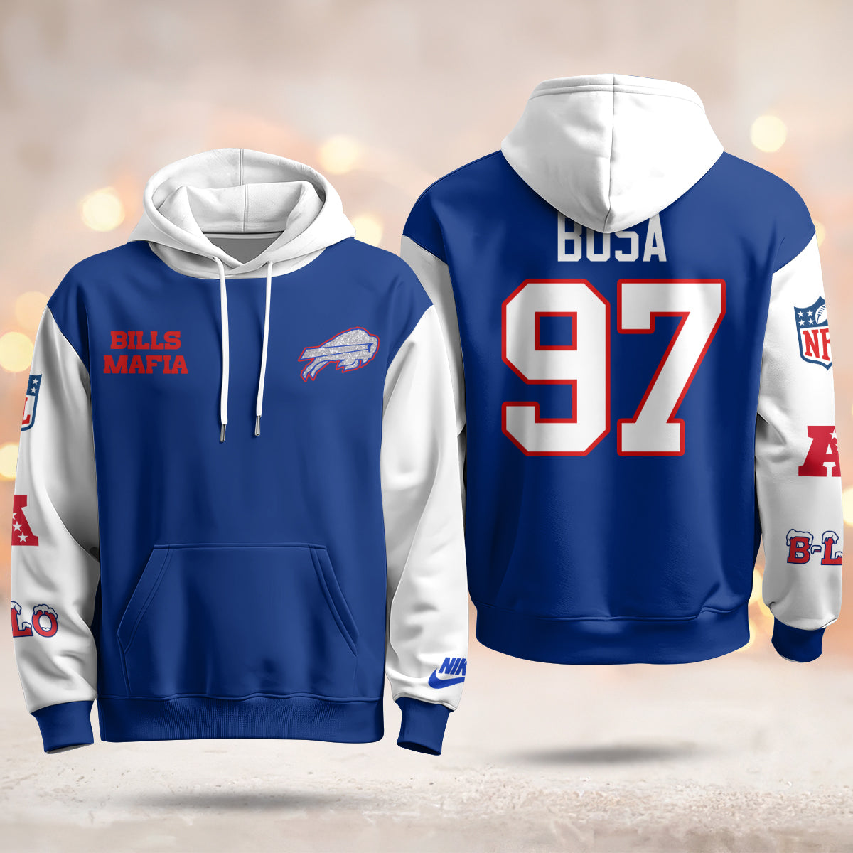 BUF 2025 Rivalries Hoodie - Printed