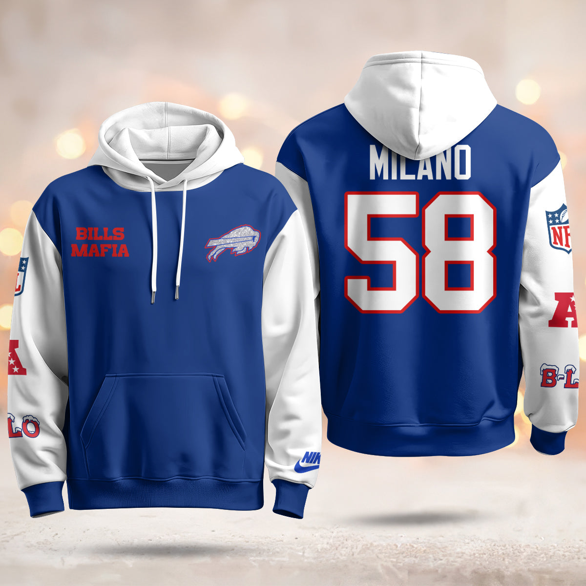 BUF 2025 Rivalries Hoodie - Printed