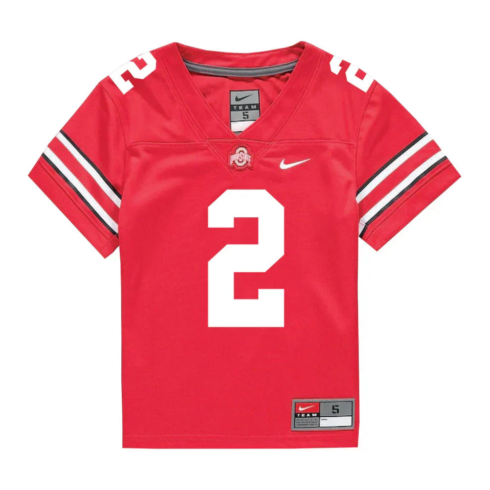Caleb Downs Ohio State Buckeyes Jersey – Red