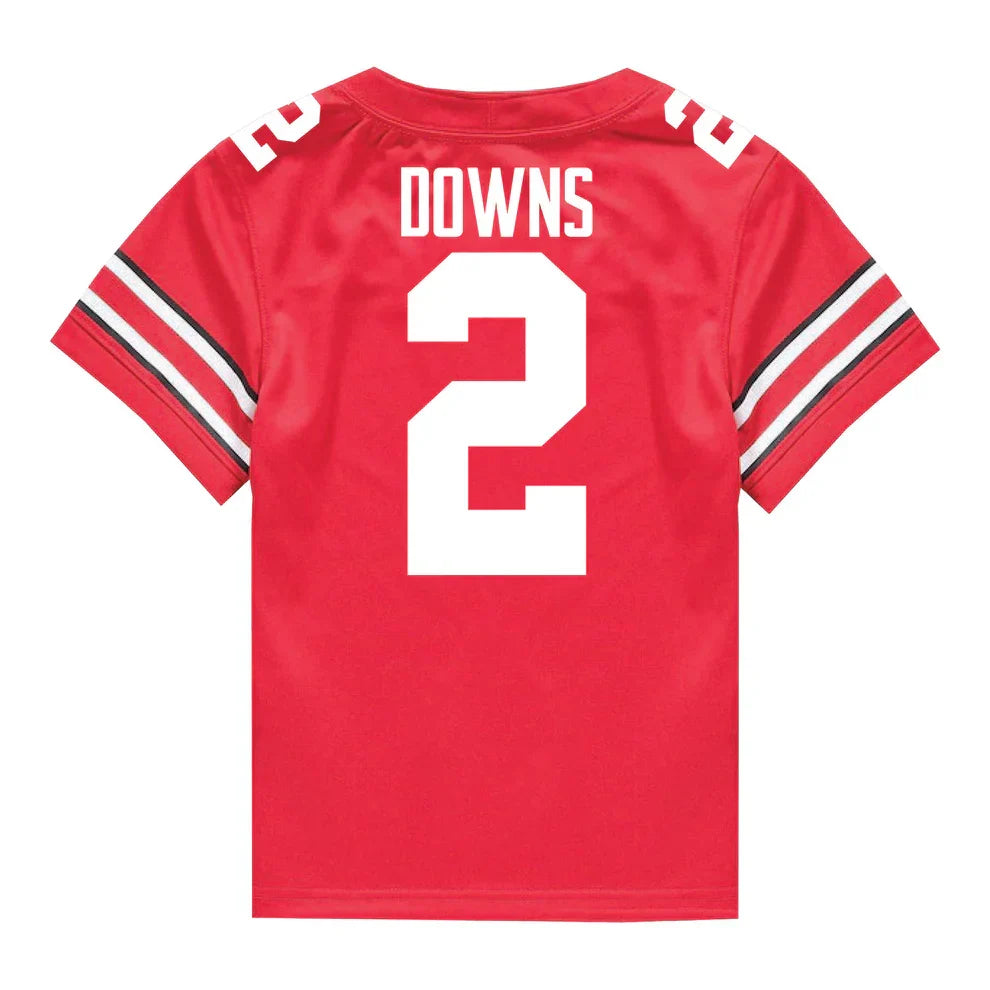 Caleb Downs Ohio State Buckeyes Jersey – Red