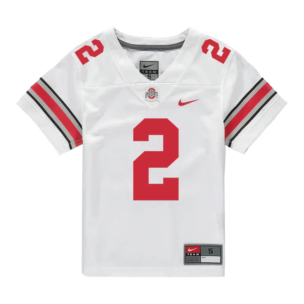Caleb Downs Ohio State Buckeyes Jersey – White