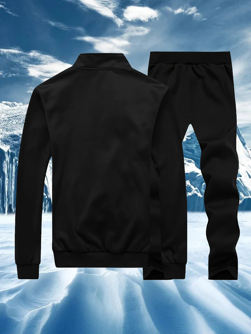 Spring and autumn collection of two-piece men’s casual suits.