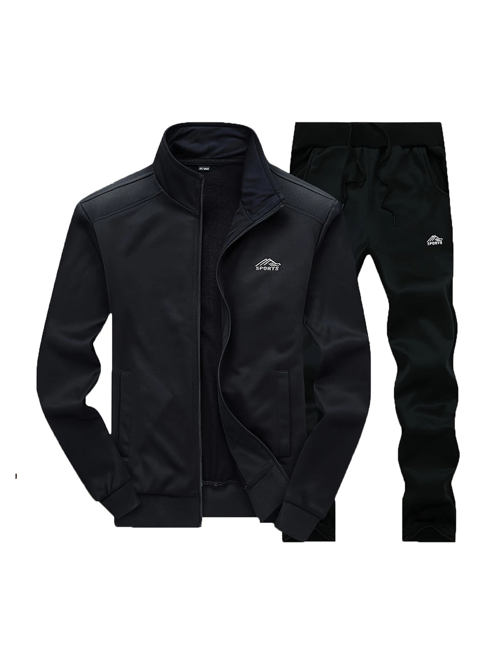 Spring and autumn collection of two-piece men’s casual suits.
