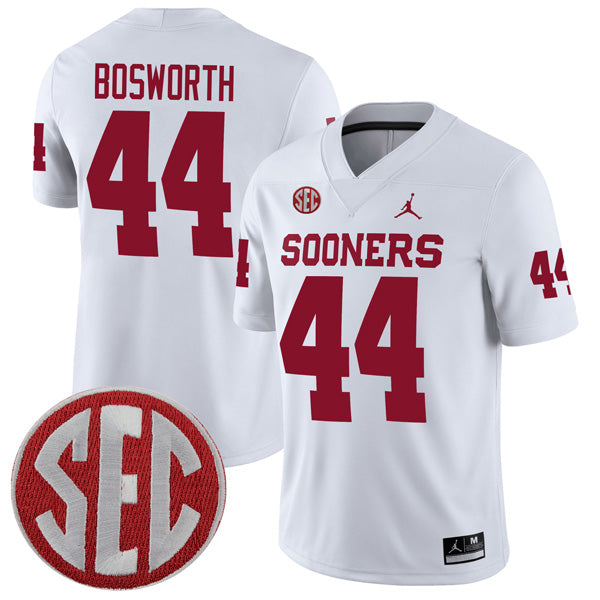 Brian Bosworth Oklahoma Sooners Alumni Player Jersey - White