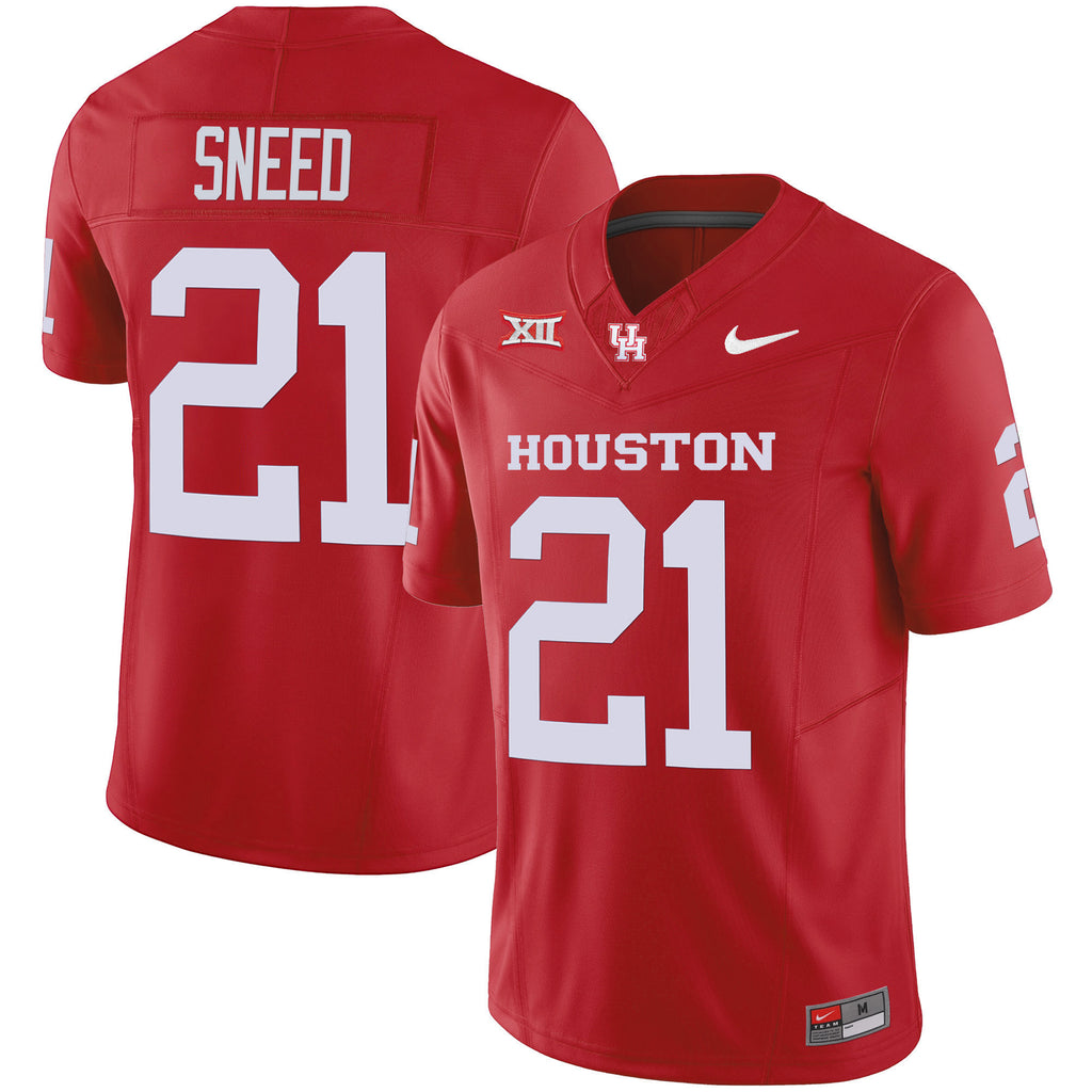 Men's Houston Cougars 2023 Oilers Inspired Vapor Jersey V4 - All Stitched