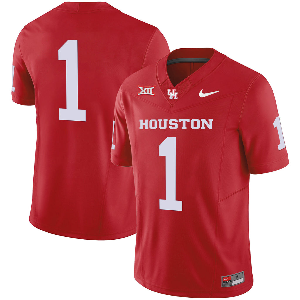 Men's Houston Cougars 2023 Oilers Inspired Vapor Jersey V4 - All Stitched