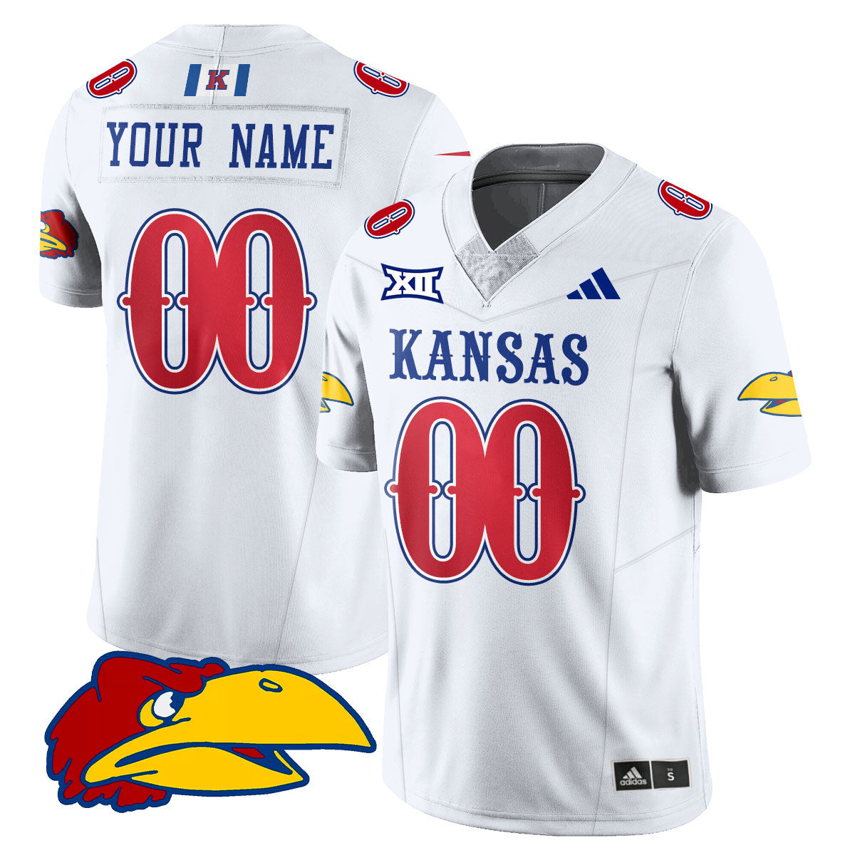 Men's Kansas Jayhawks Football 2025 Limited Jersey - All Stitched