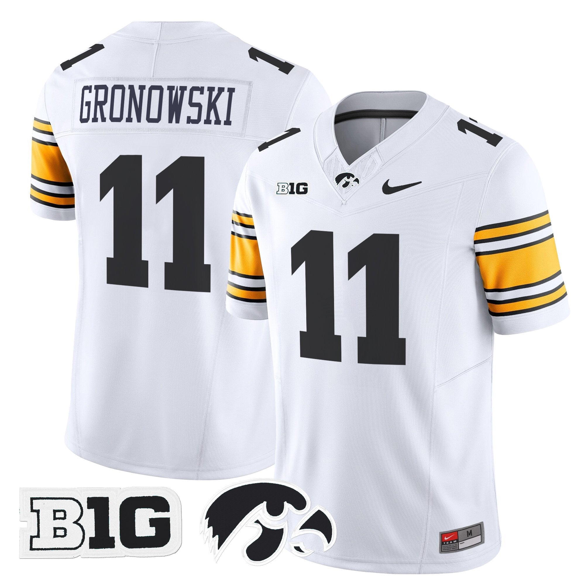 Men's Iowa Hawkeyes 2025 Vapor Limited Jersey - All Stitched