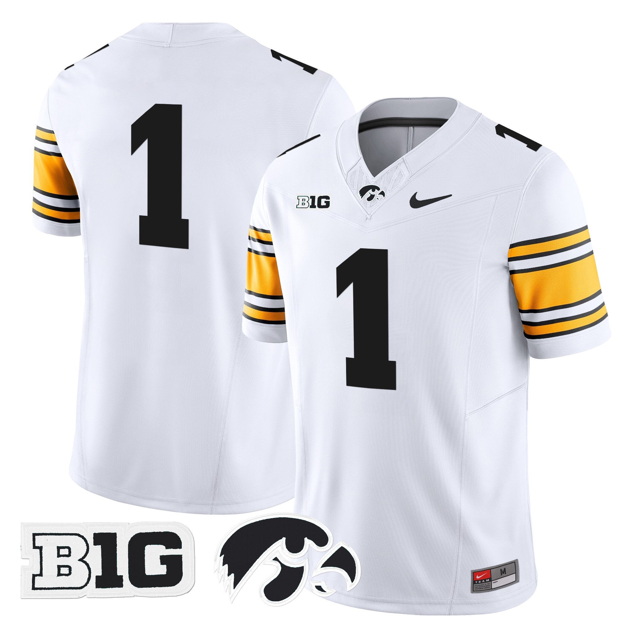 Men's Iowa Hawkeyes 2025 Vapor Limited Jersey - All Stitched