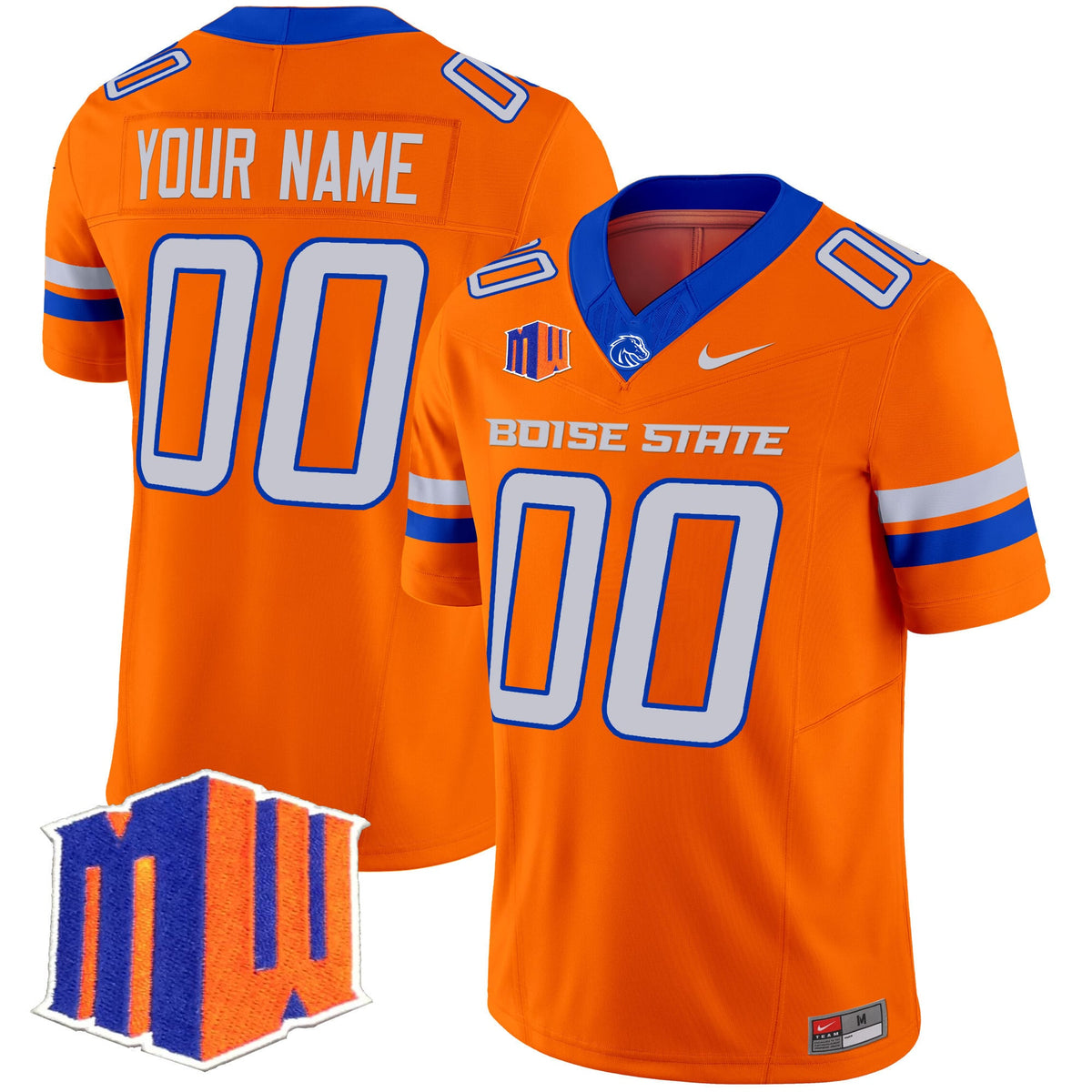 Boise State Broncos 2025 Vapor Limited Custom Jersey - All Stitched