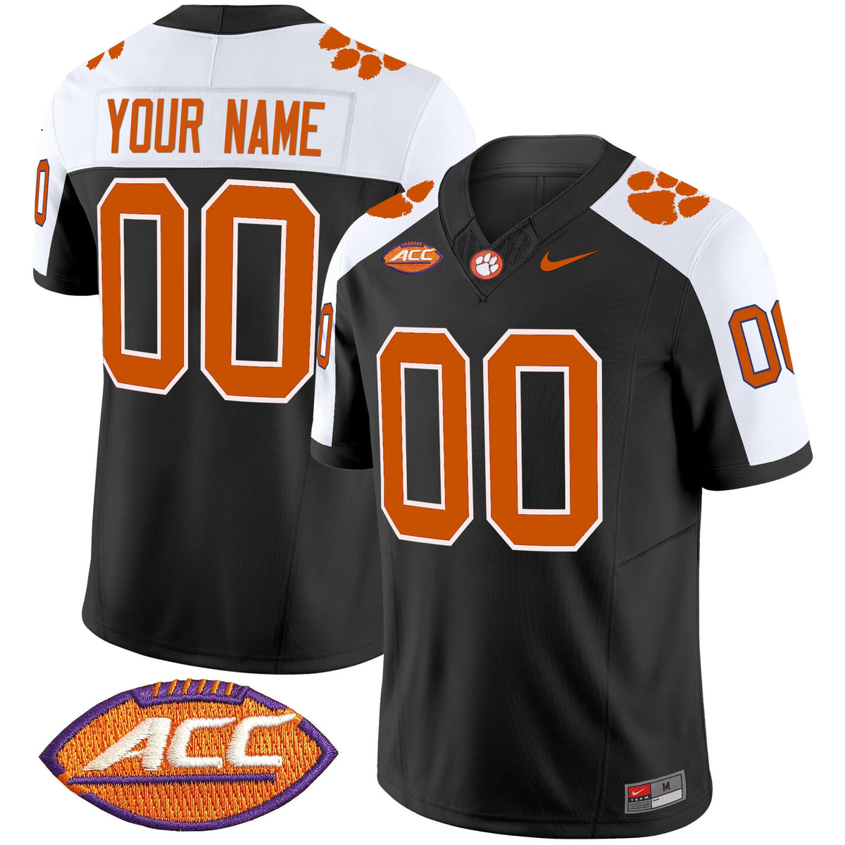 Clemson Tigers 2025 Vapor Limited Custom Jersey - All Stitched