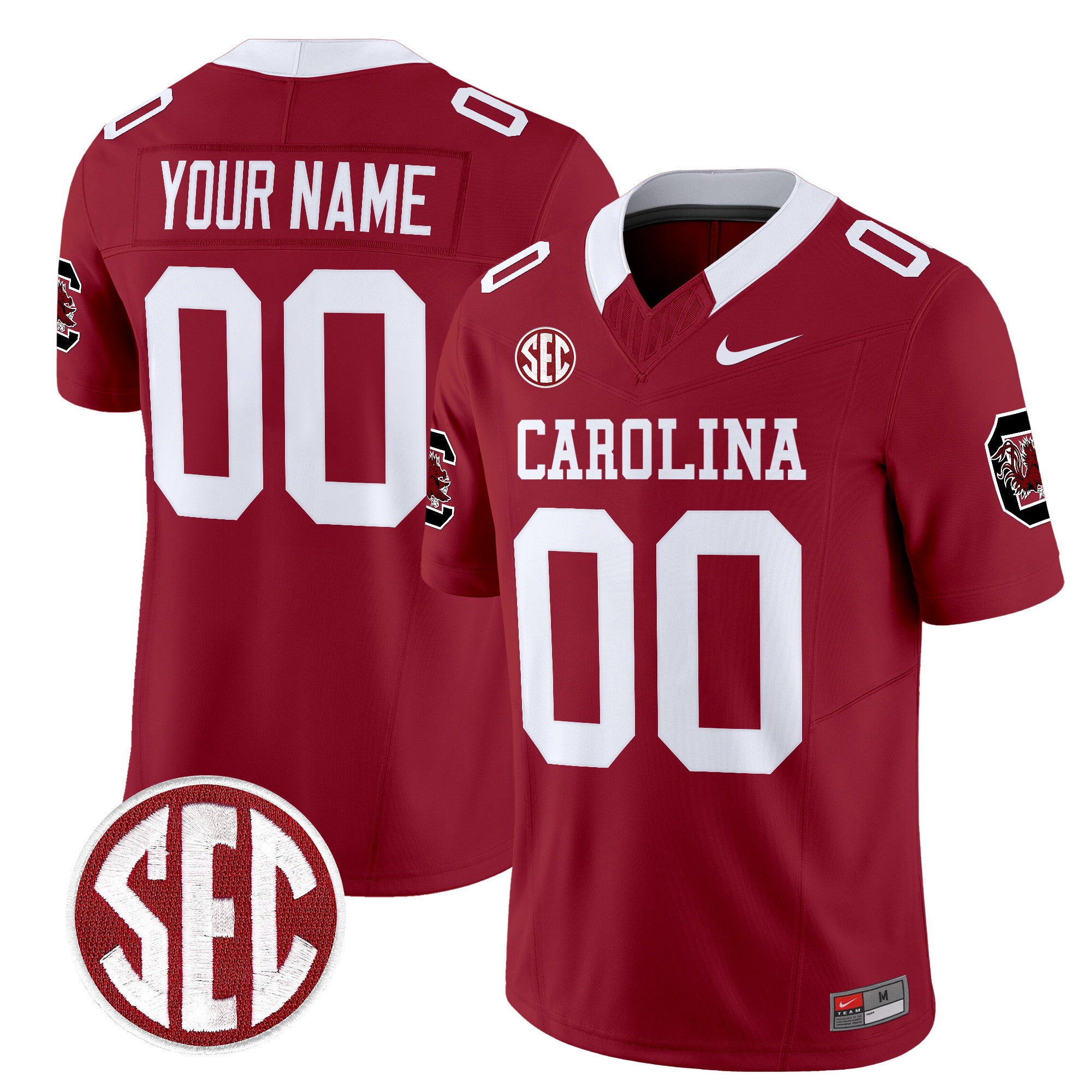 South Carolina Gamecocks 1980 Throwback Vapor Limited Custom Jersey â Rebrand 2026 â All Stitched