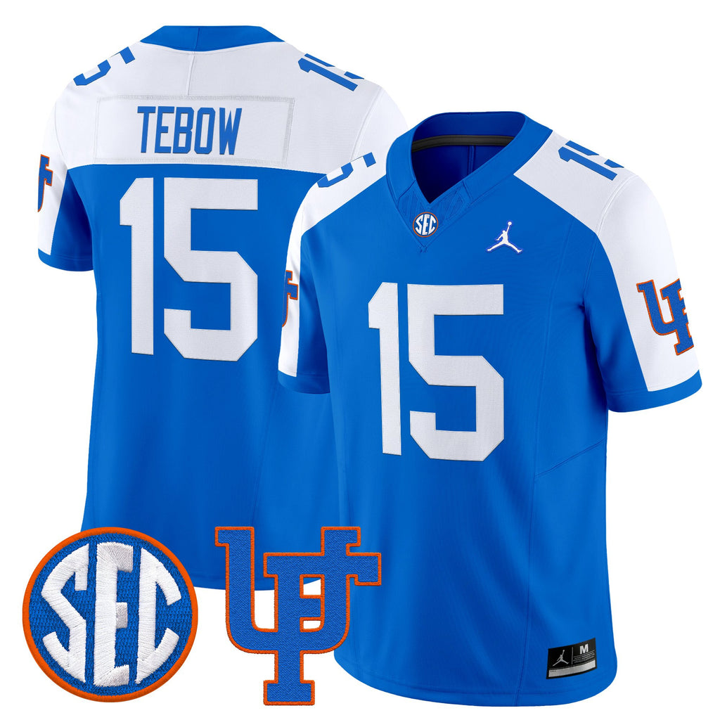 Men's Florida Gators '1960s Throwback' Vapor Limited Jersey - All Stitched