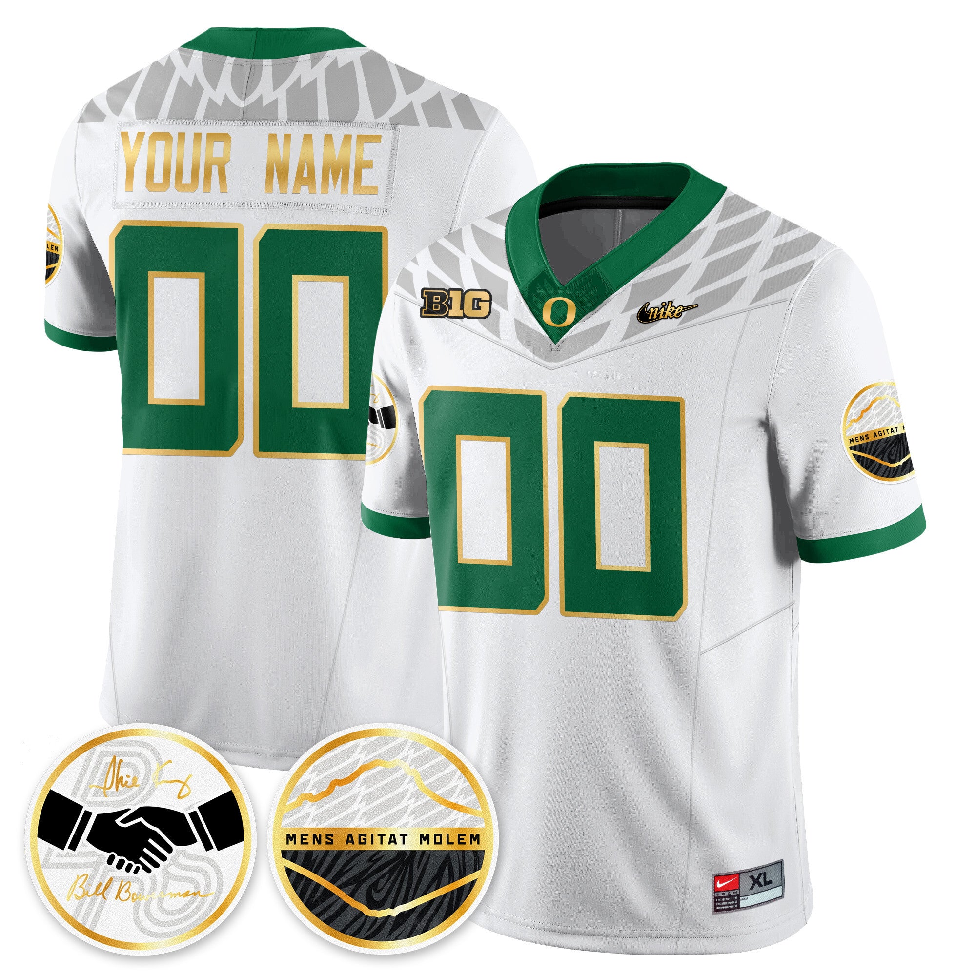 Women's Oregon Ducks 2025 "Shoe Duck" Jersey - All Stitched