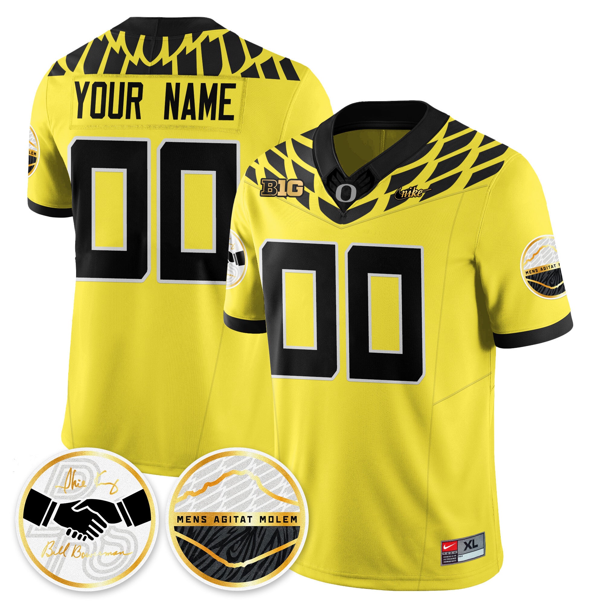 Men's Oregon Ducks 2025 "Shoe Duck" Jersey - All Stitched