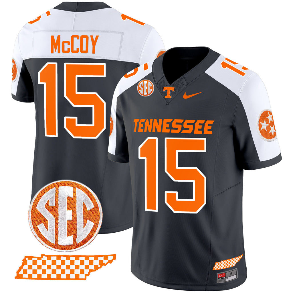Men's Tennessee Volunteers 2024 Checkerboard Vapor Limited Jersey - All Stitched