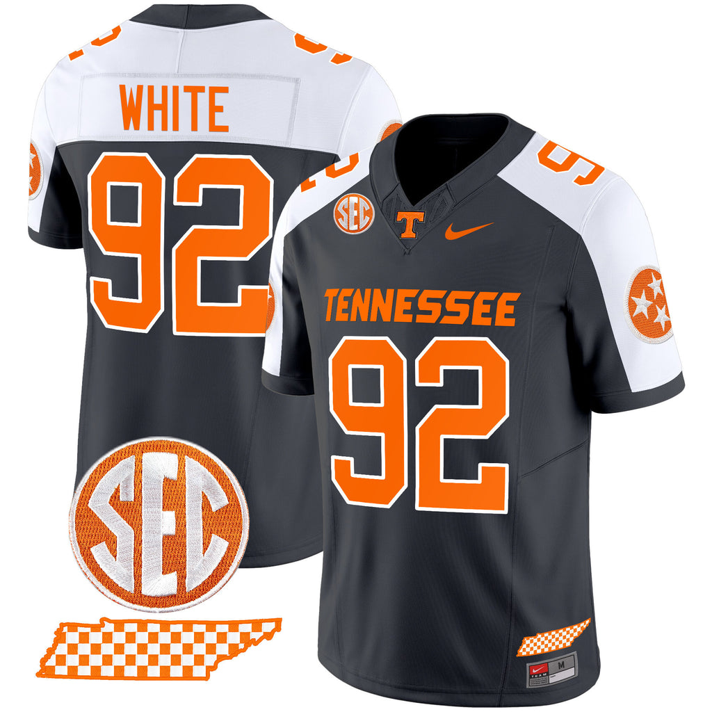 Men's Tennessee Volunteers 2024 Checkerboard Vapor Limited Jersey - All Stitched