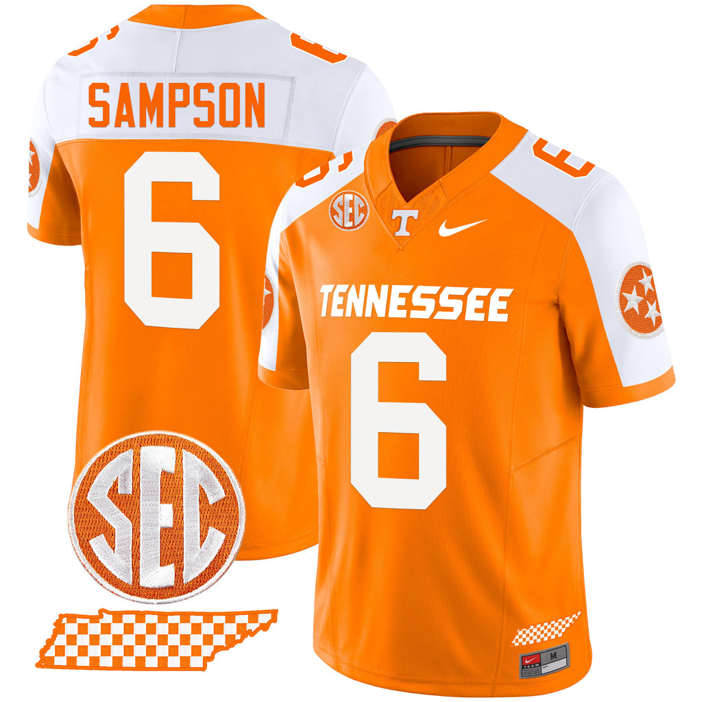 Men's Tennessee Volunteers 2024 Checkerboard Vapor Limited Jersey - All Stitched