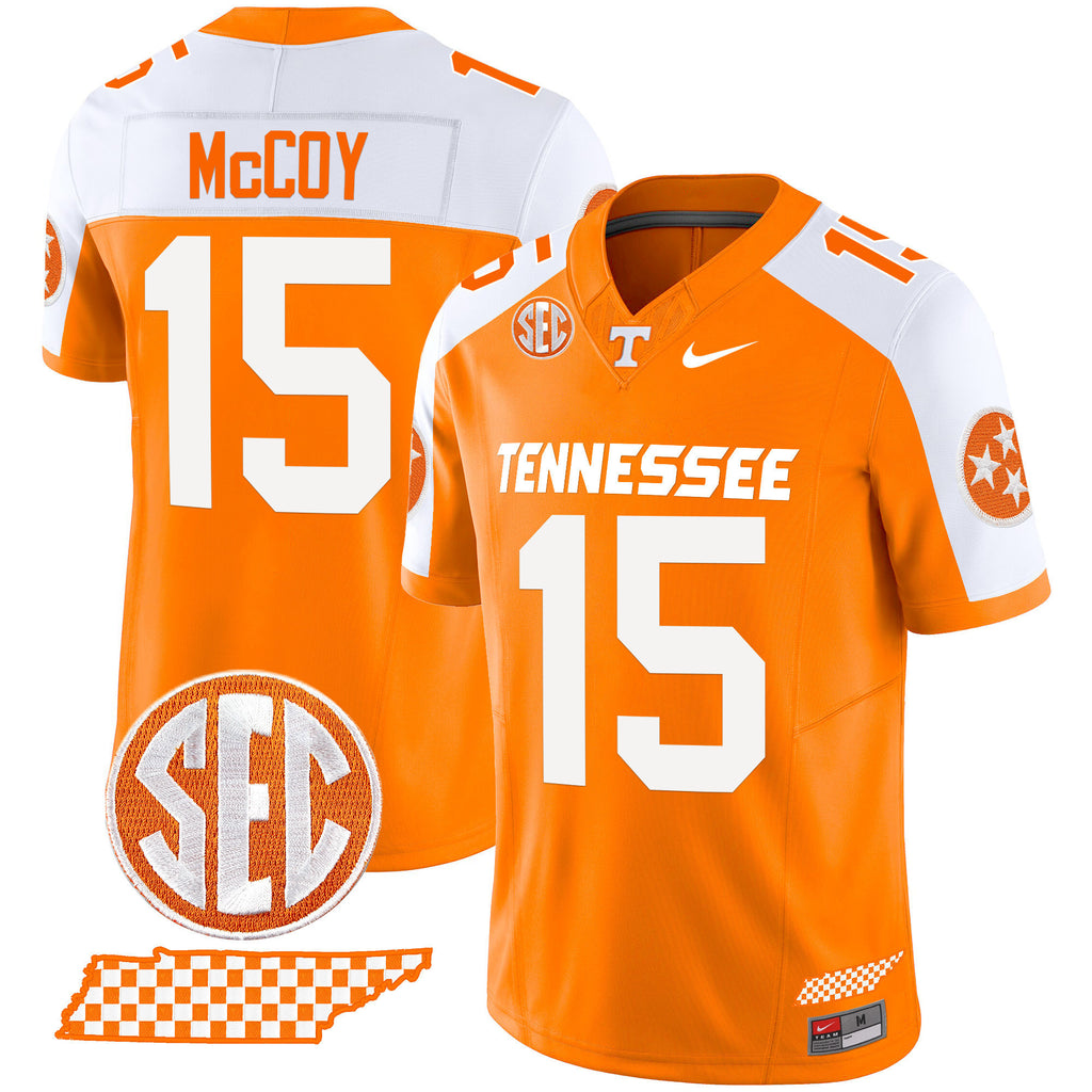 Men's Tennessee Volunteers 2024 Checkerboard Vapor Limited Jersey - All Stitched