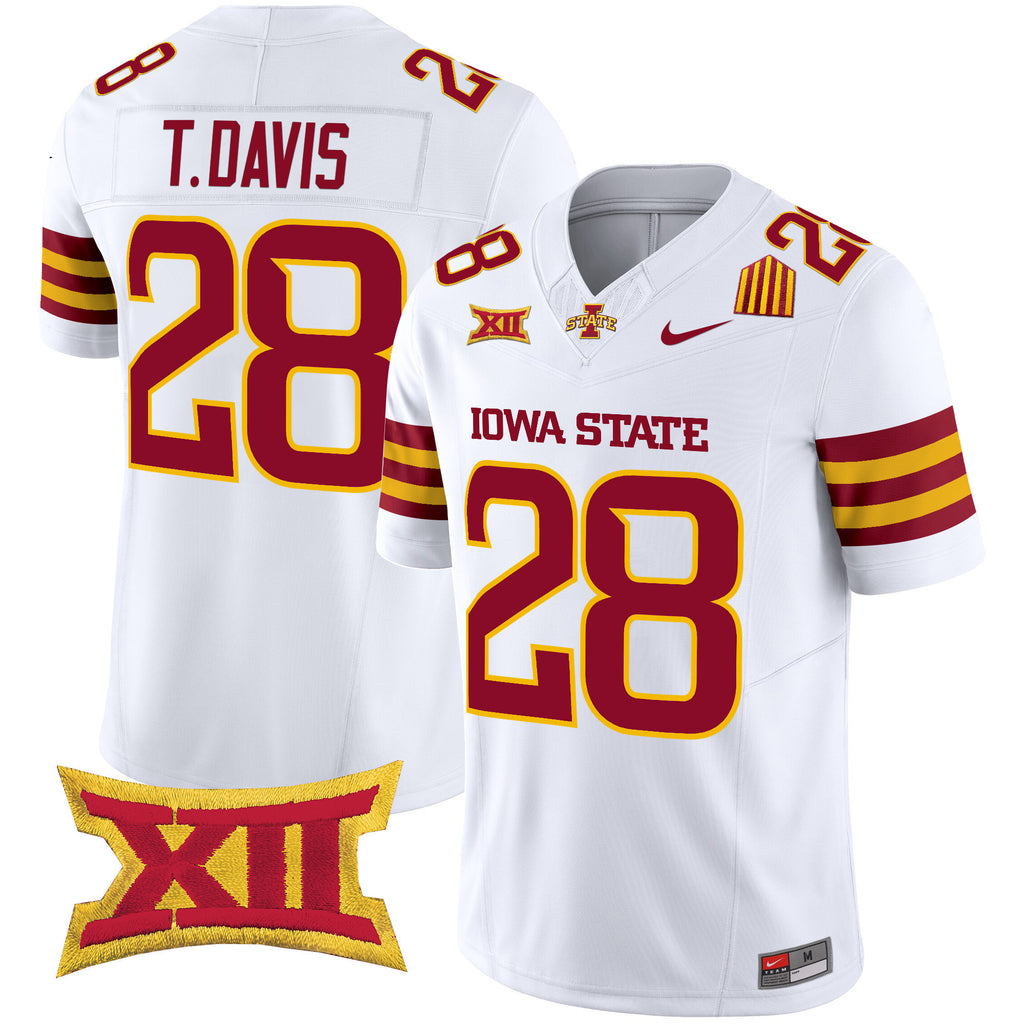 Men's Iowa State Cyclones 2024 Vapor Limited Jersey - All Stitched