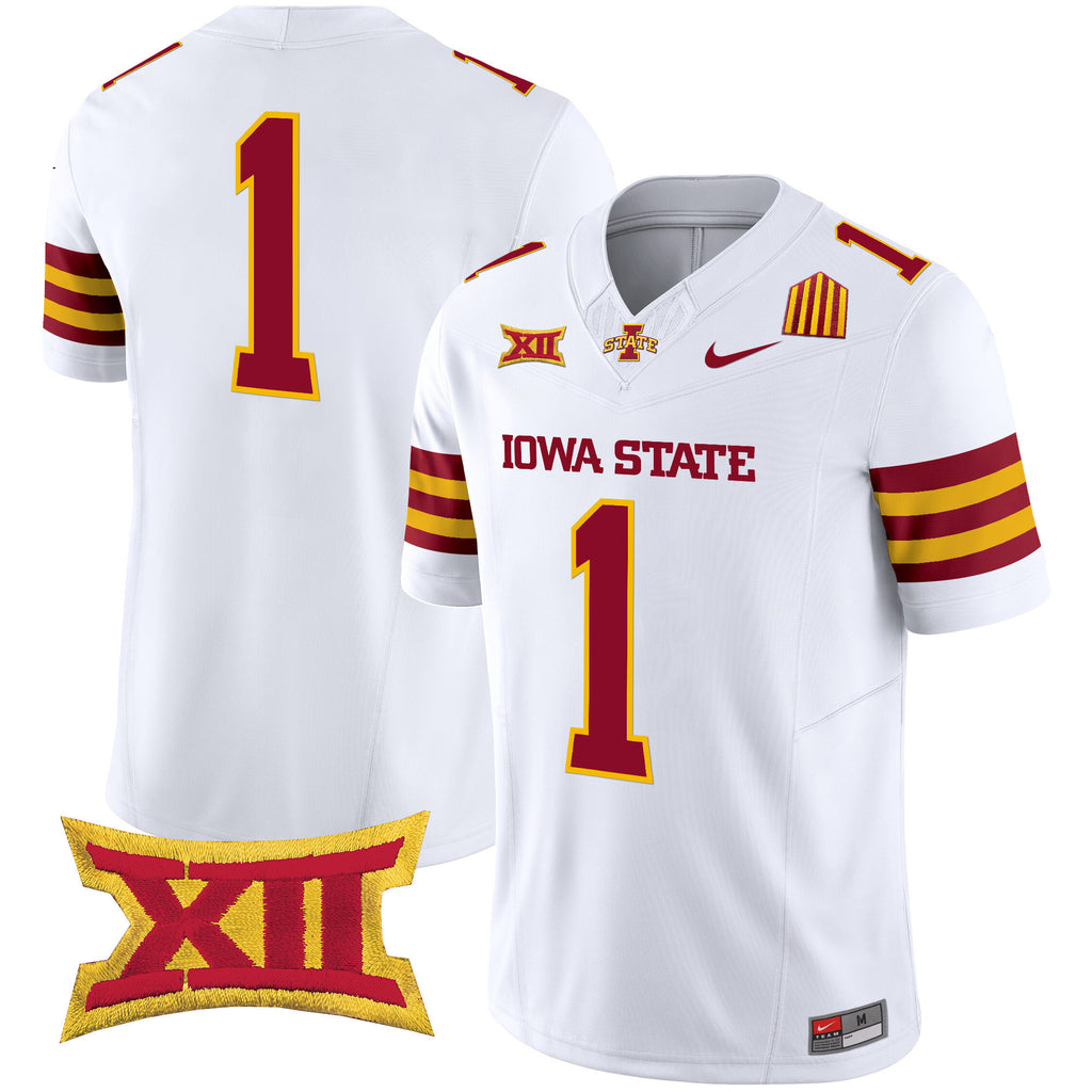 Men's Iowa State Cyclones 2024 Vapor Limited Jersey - All Stitched