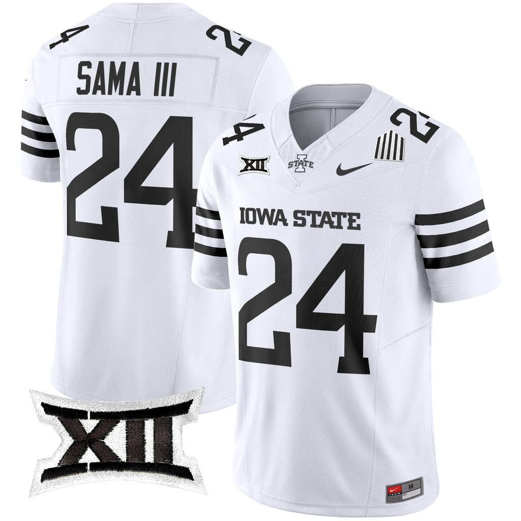Men's Iowa State Cyclones 2024 Vapor Limited Jersey - All Stitched