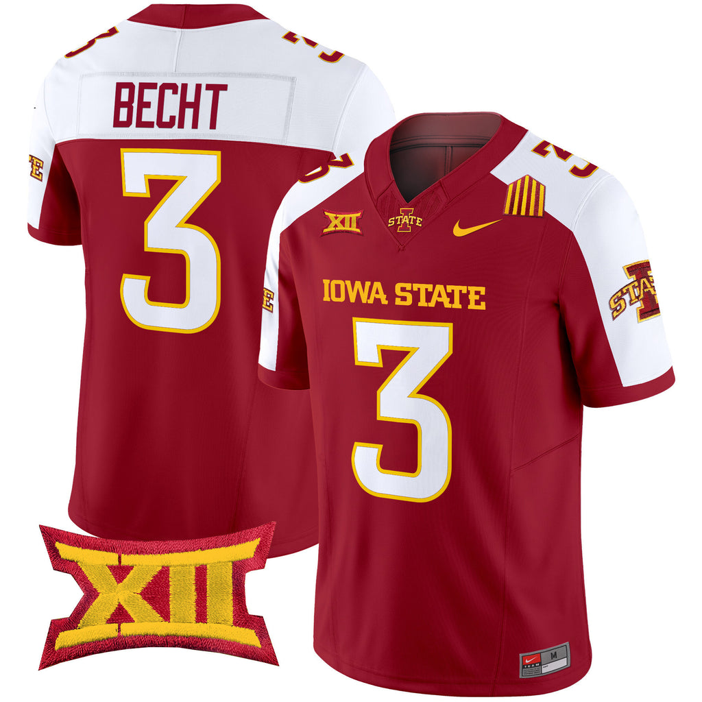 Men's Iowa State Cyclones 2024 Vapor Limited Jersey - All Stitched