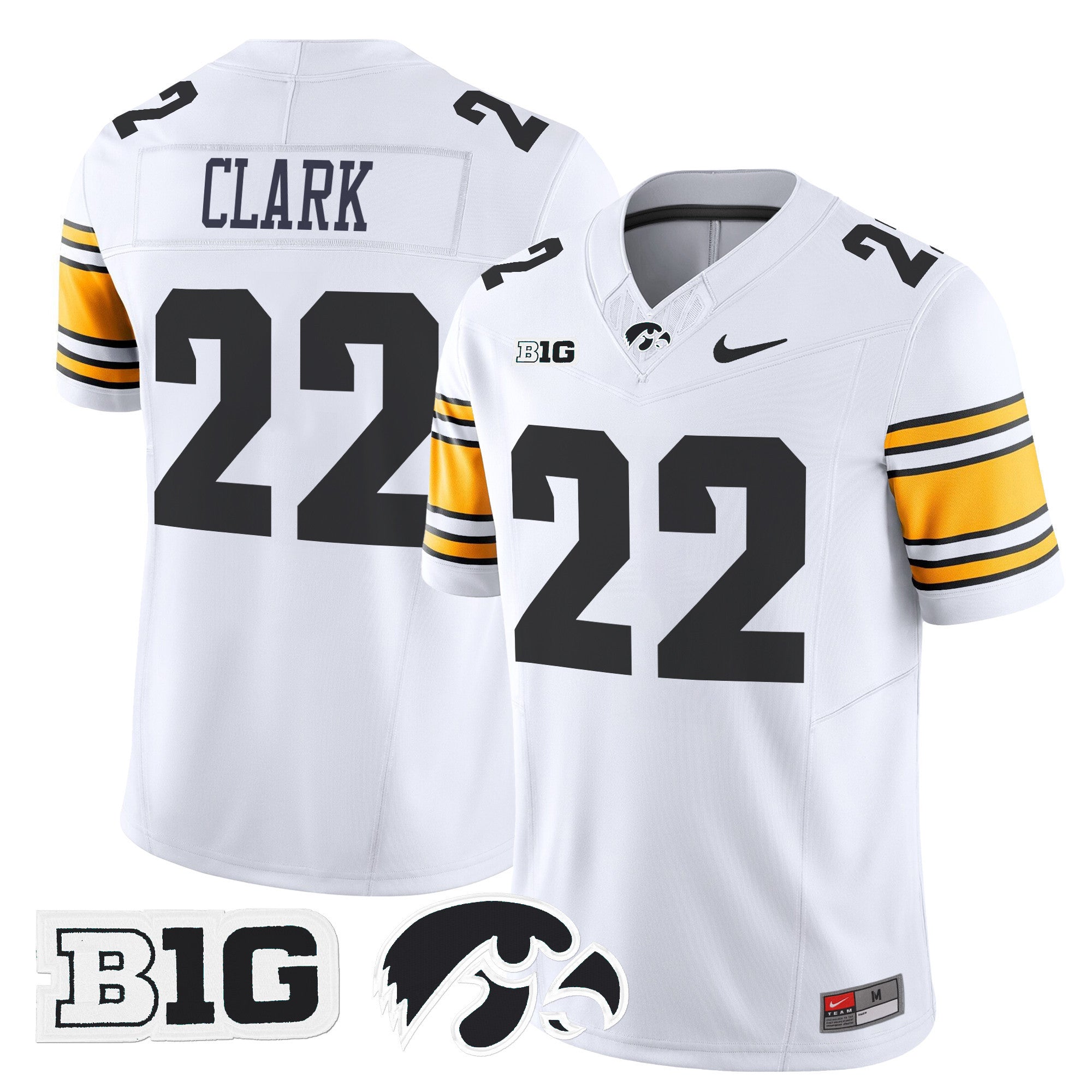 Men's Iowa Hawkeyes 2024 Vapor Limited Jersey - All Stitched