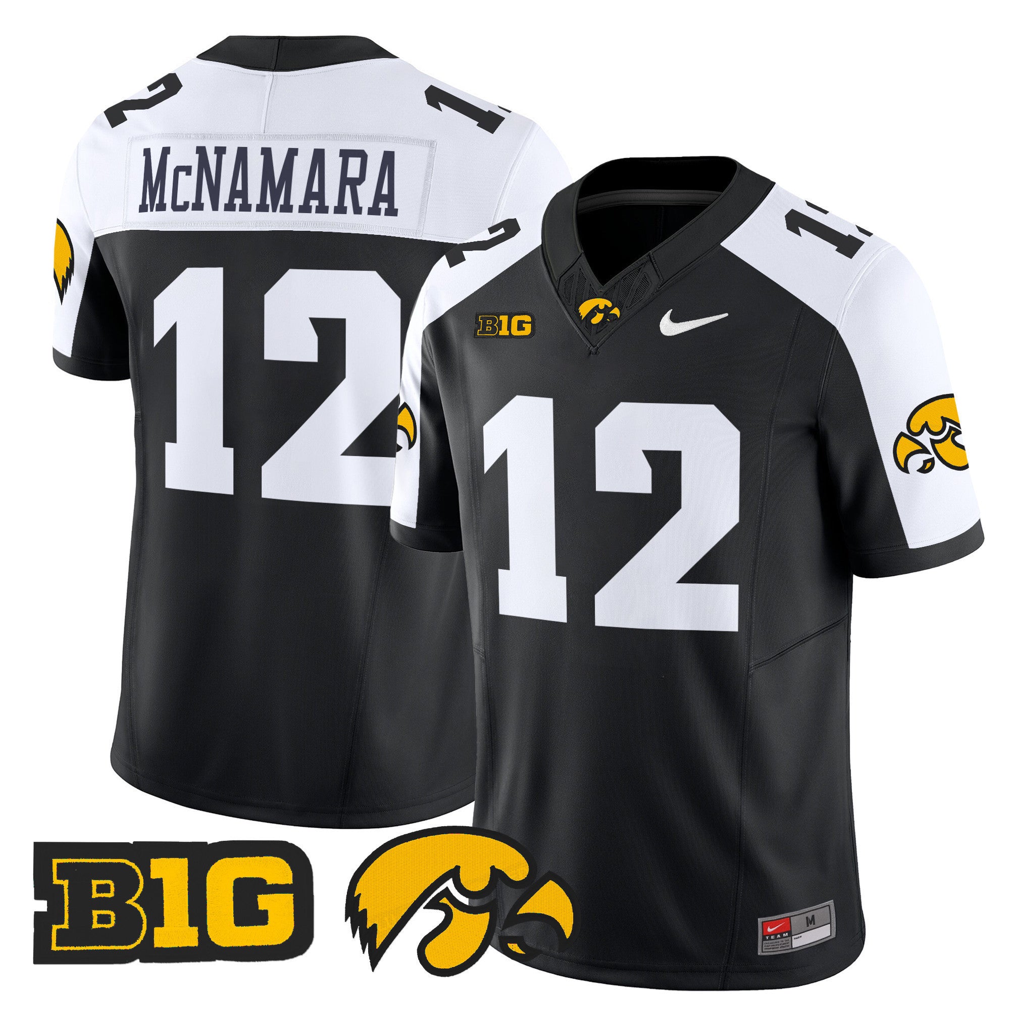 Men's Iowa Hawkeyes 2024 Vapor Limited Jersey - All Stitched