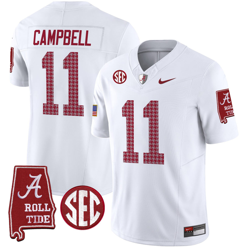 Men's Alabama Crimson Tide Pro Combat Vapor Limited Jersey - All Stitched