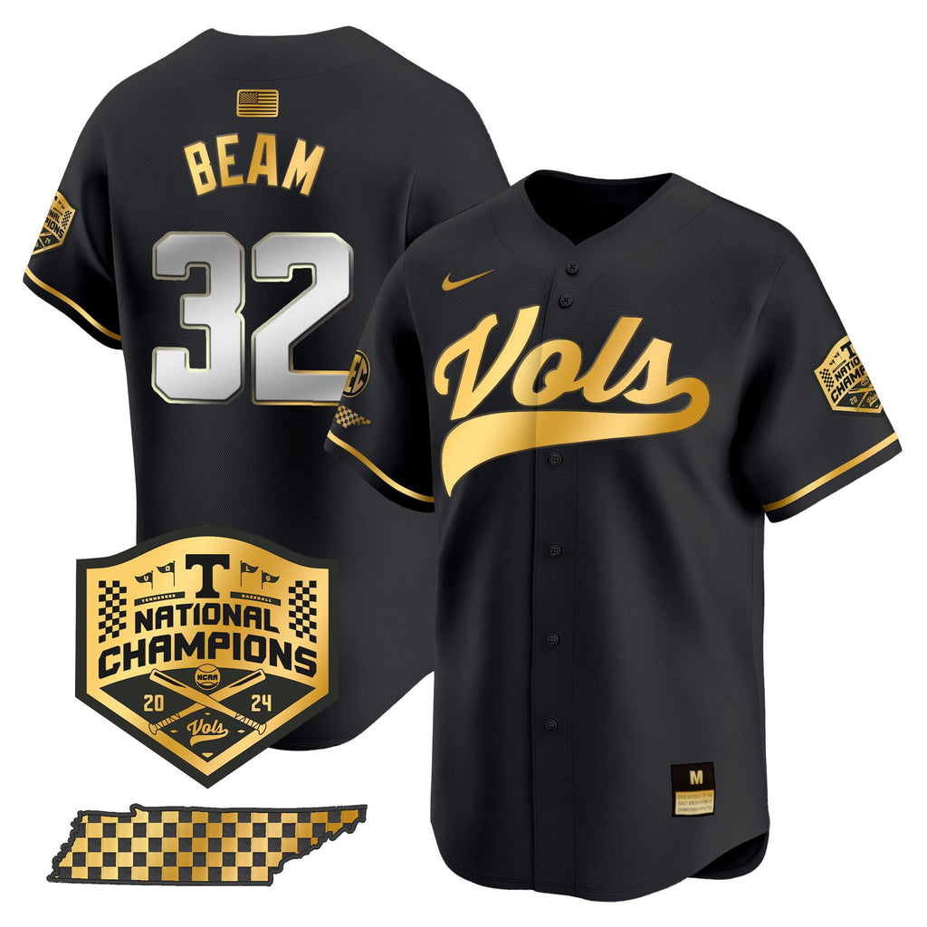 Men's Tennessee Volunteers 2024 Champions Vapor Premier Limited Jersey - All Stitched