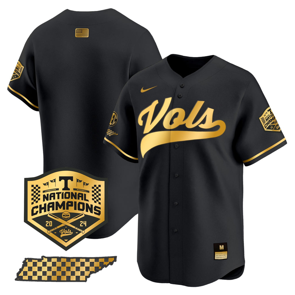 Men's Tennessee Volunteers 2024 Champions Vapor Premier Limited Jersey - All Stitched