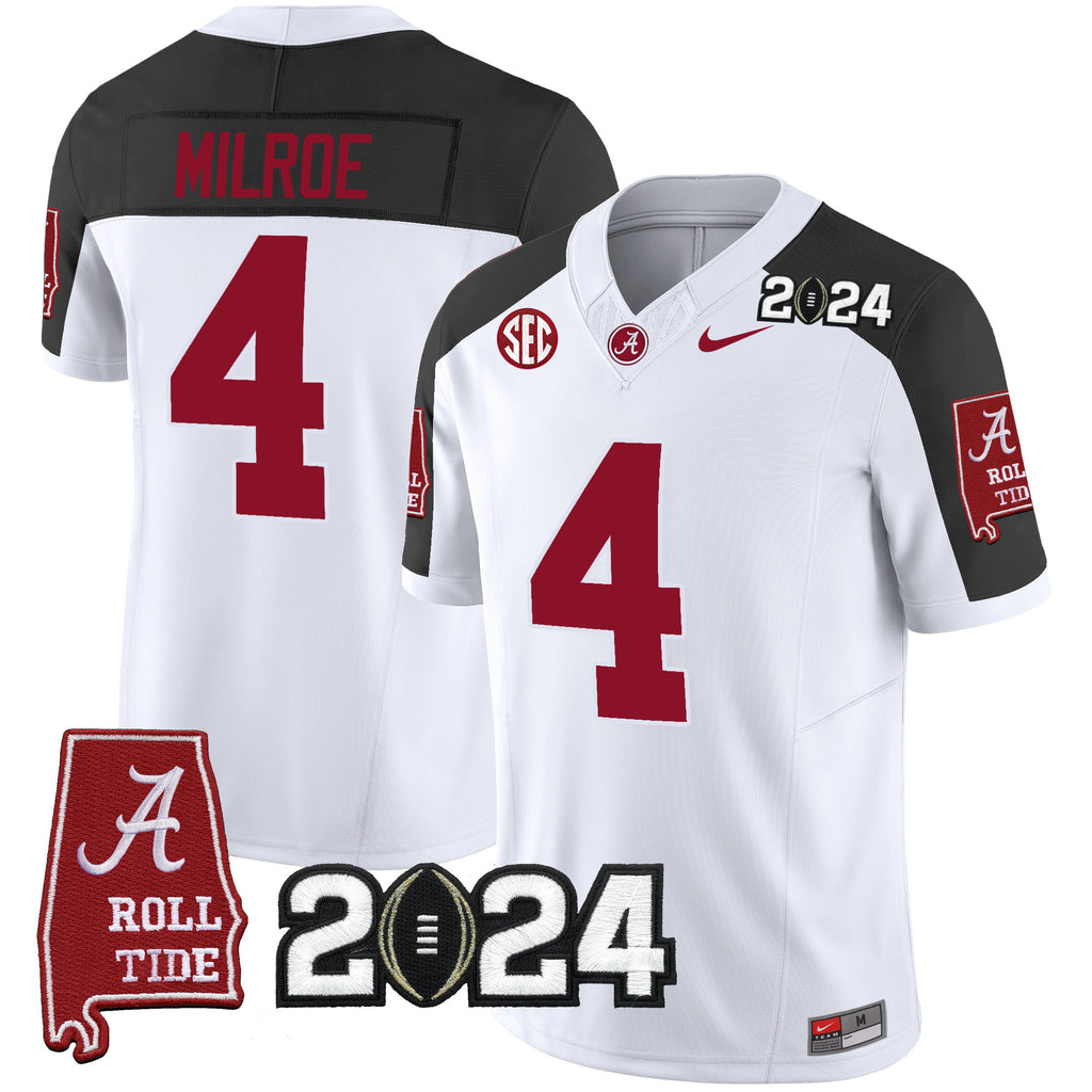 Men's Alabama Crimson Tide 2024 Vapor Limited Jersey - All Stitched
