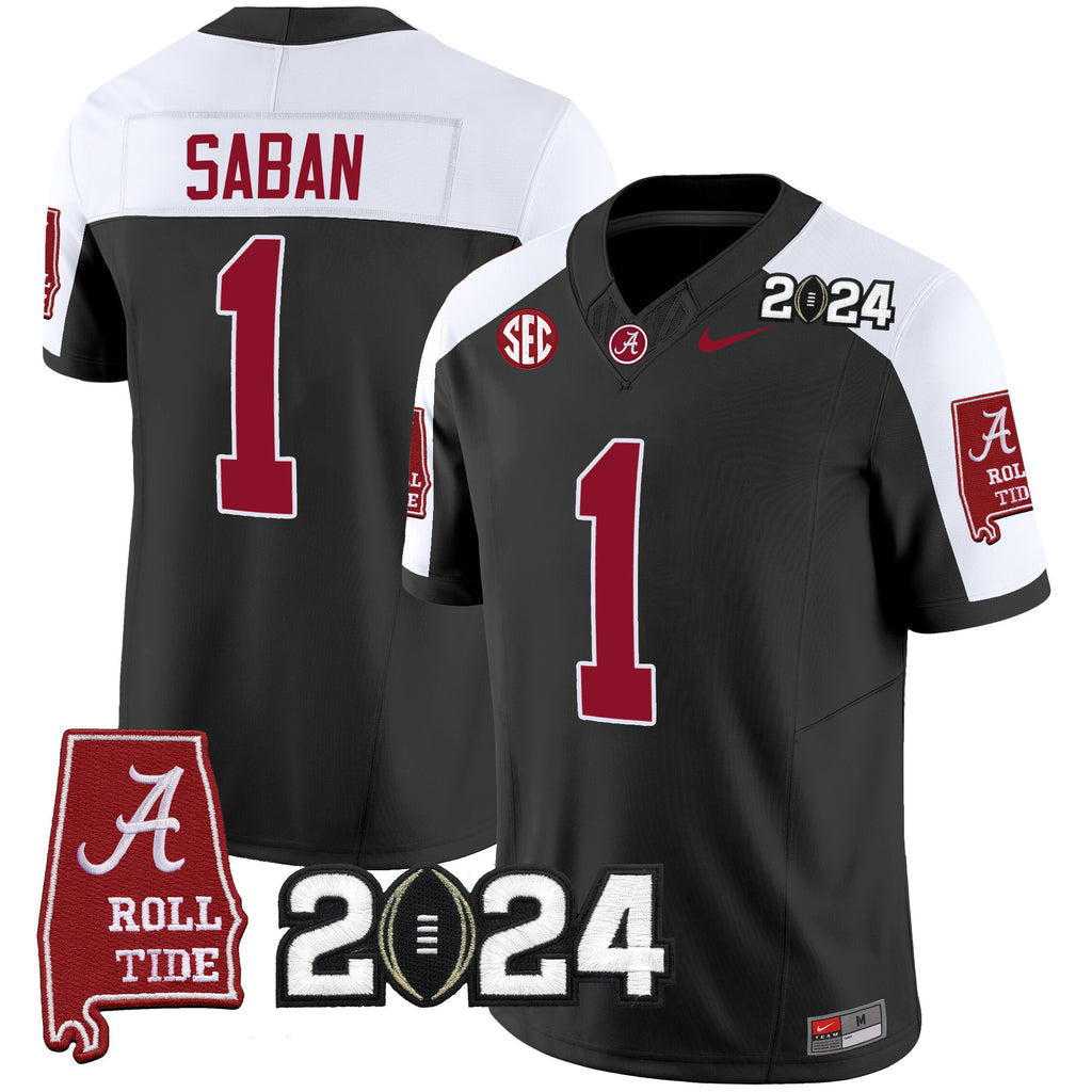 Men's Alabama Crimson Tide 2024 Vapor Limited Jersey - All Stitched