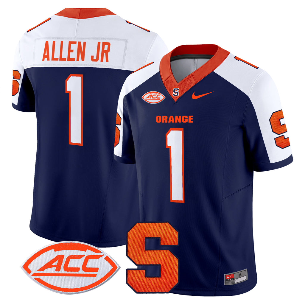 Men's Syracuse Orange 2024 Vapor Limited Jersey - All stitched