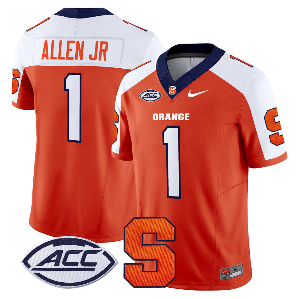 Men's Syracuse Orange 2024 Vapor Limited Jersey - All stitched
