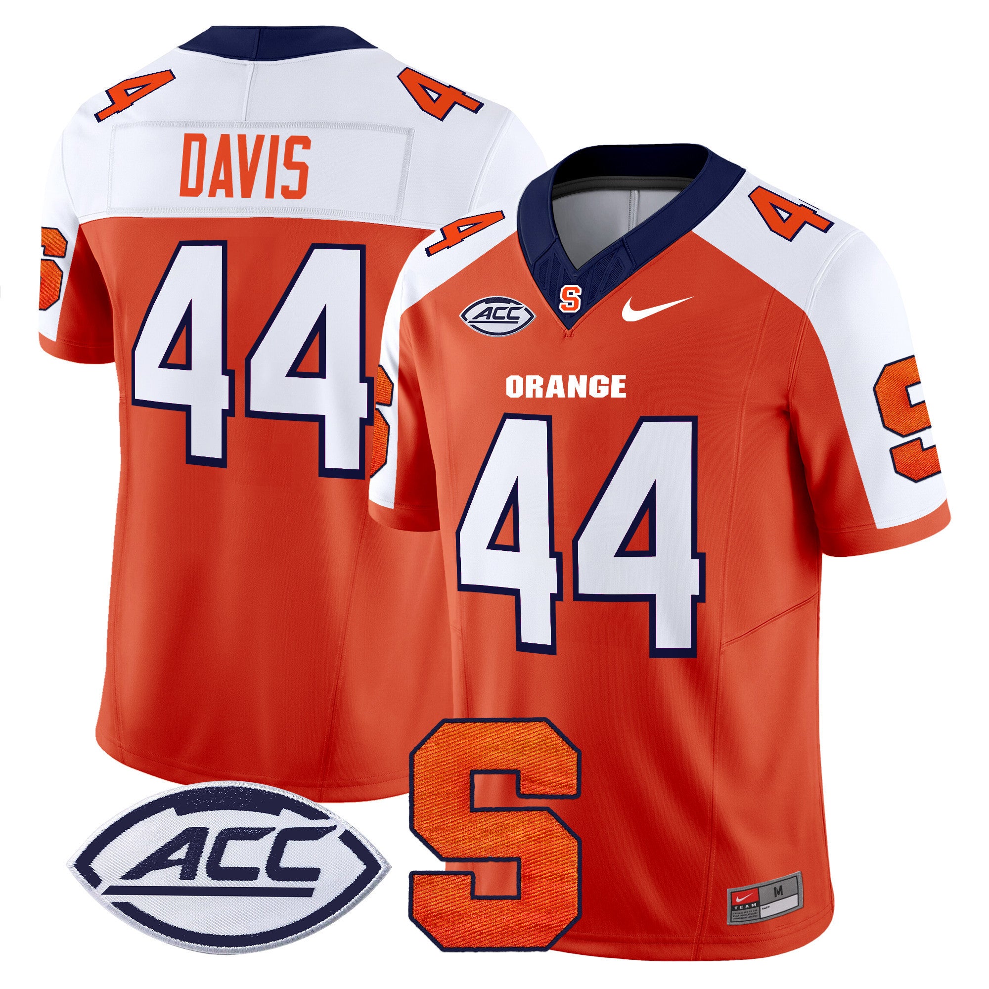 Men's Syracuse Orange 2024 Vapor Limited Jersey - All stitched