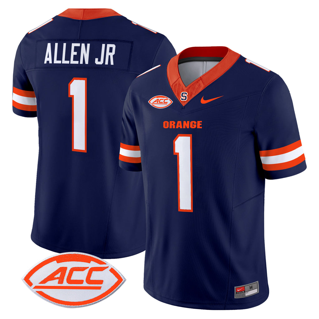 Men's Syracuse Orange 2024 Vapor Limited Jersey - All stitched