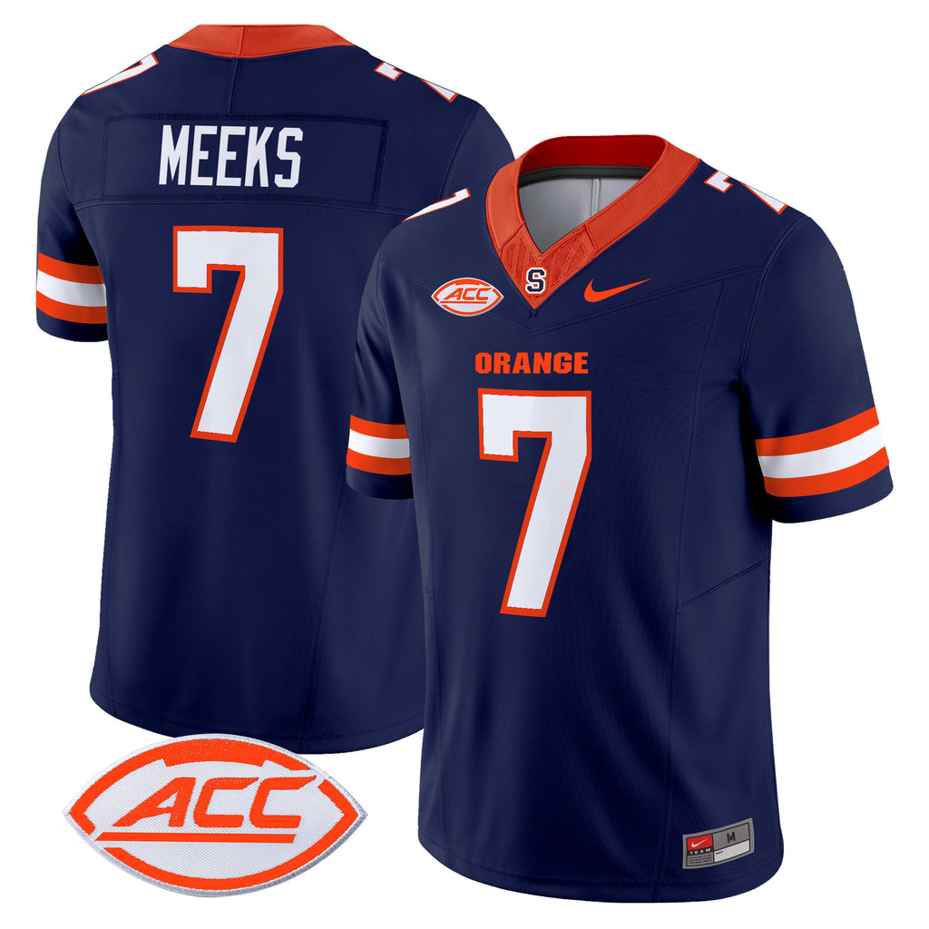Men's Syracuse Orange 2024 Vapor Limited Jersey - All stitched