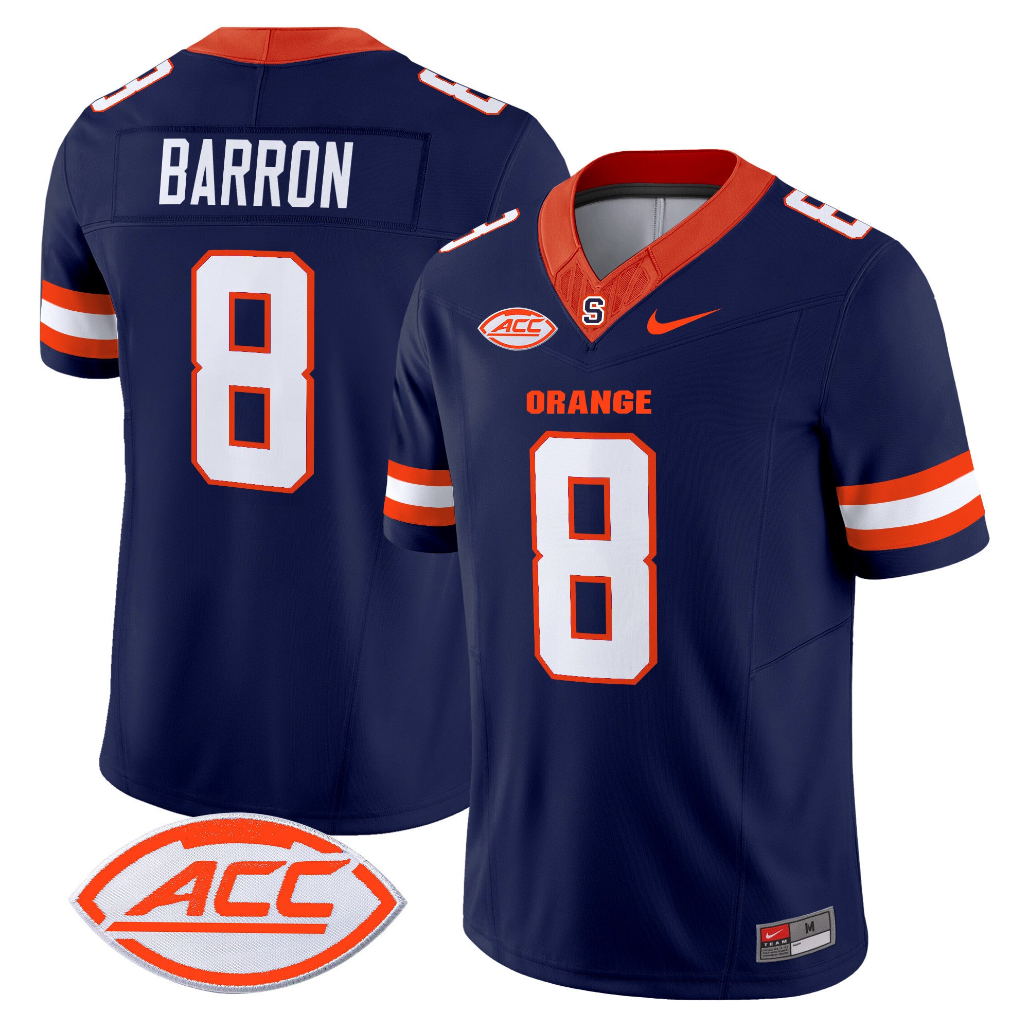 Men's Syracuse Orange 2024 Vapor Limited Jersey - All stitched