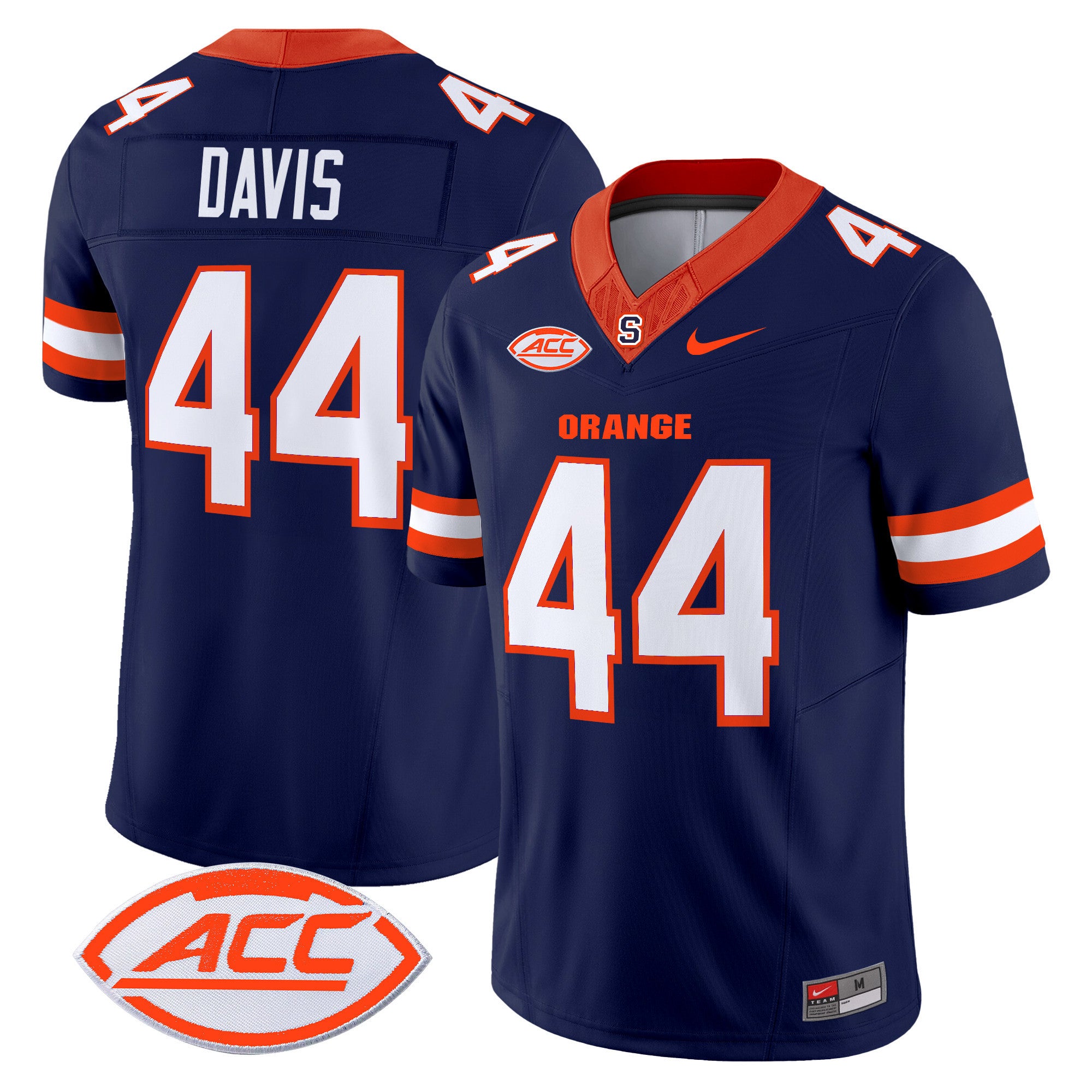 Men's Syracuse Orange 2024 Vapor Limited Jersey - All stitched