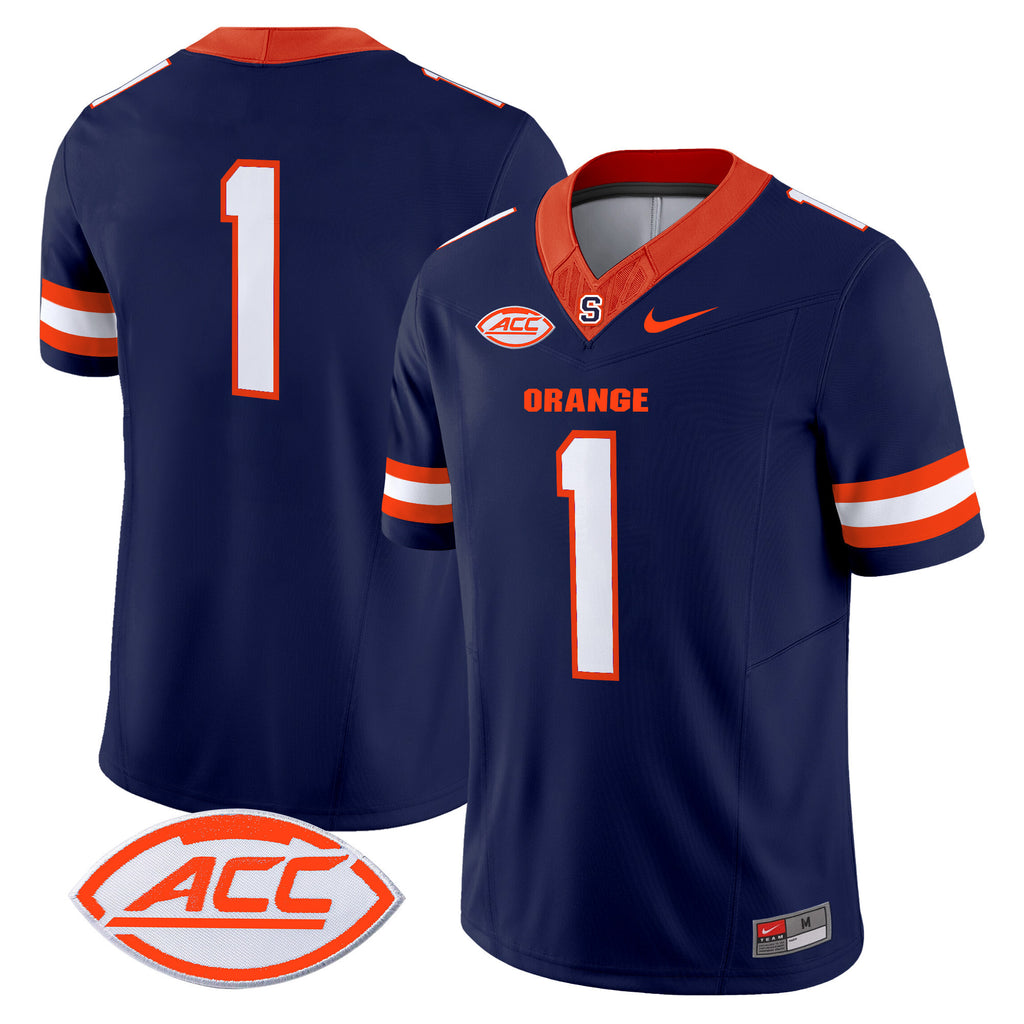 Men's Syracuse Orange 2024 Vapor Limited Jersey - All stitched